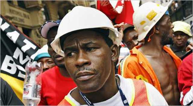 South Africa Miner Strike