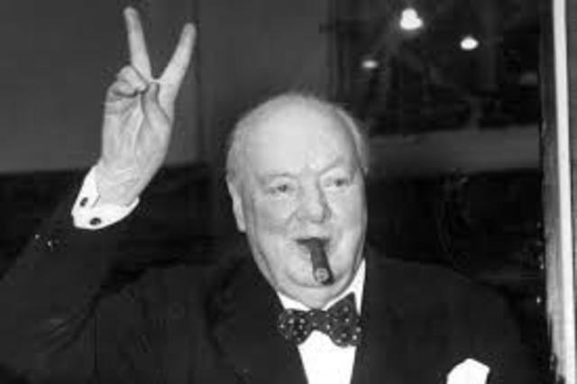 Winston churchill becomes Prime Minister of Britain