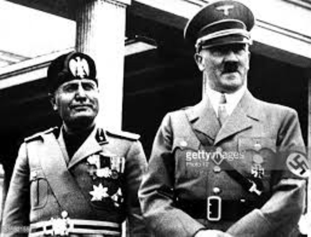 Mussolini names prime minister of Italy