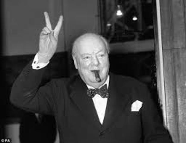 Winston Churchill becomes prime minister of Britain
