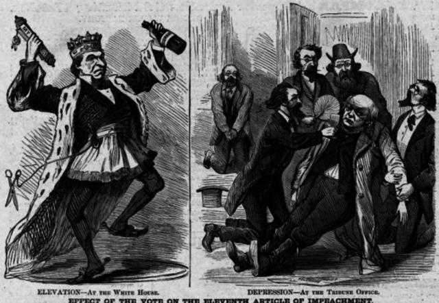 Andrew Johnson is Impeached