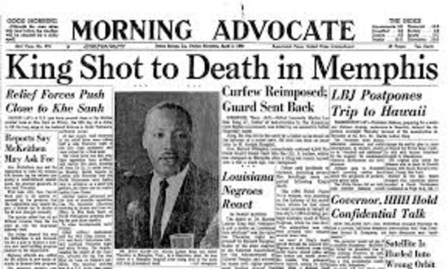 Death of Martin Luther King Jr.