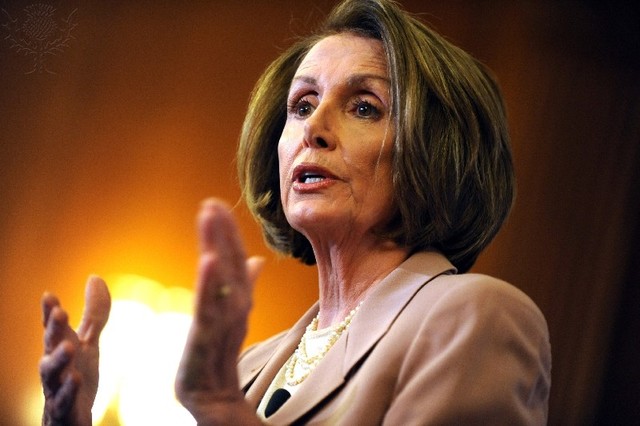 Nancy Pelosi was the first woman ever to become a Seaker of the house