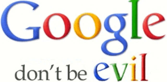 Google becomes official "don't be evil"