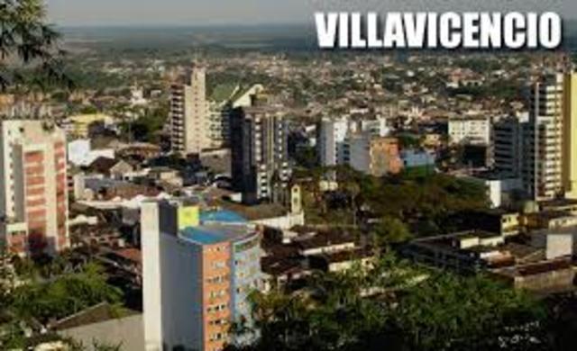 LLEGADA A VILLAVICENCIO