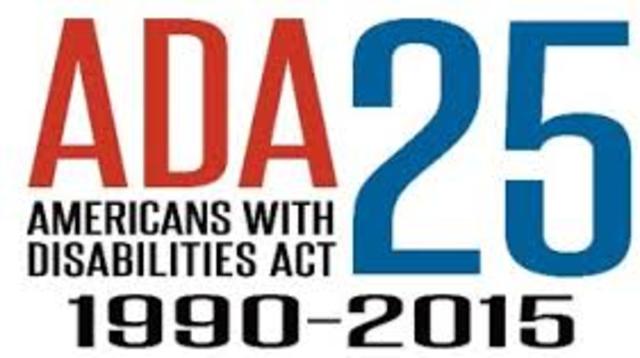 Passage of the Americans With Disabilities Act
