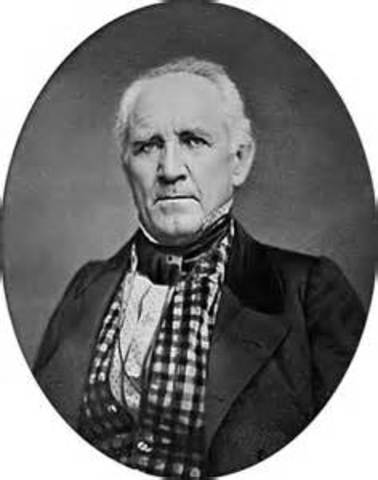 Sam Houson is the president of the republic