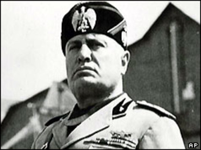 Mussolini death