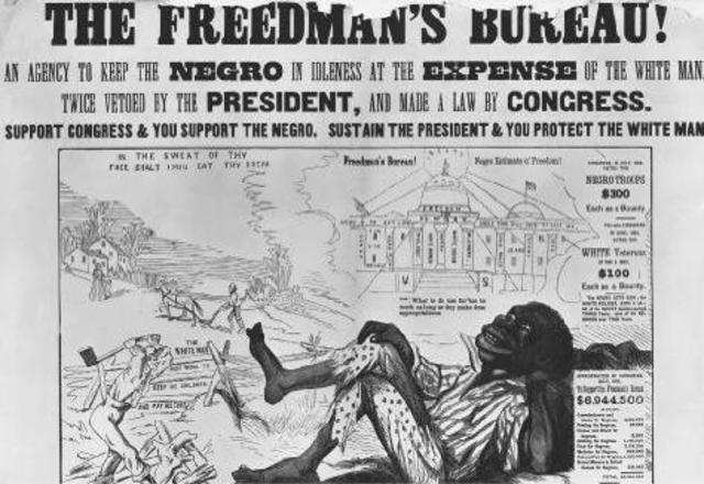 Freedmens Bureau Terminated