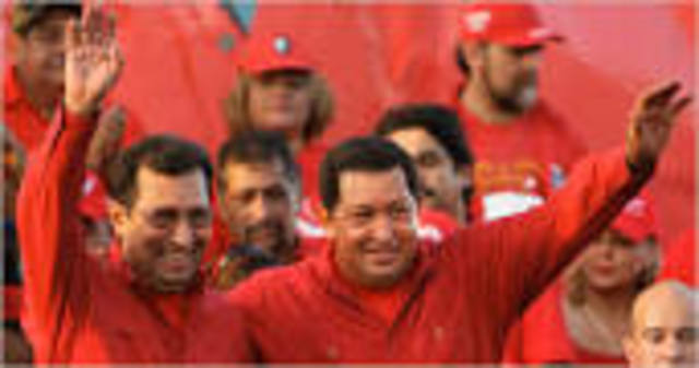 Hugo Chavez and his Brother