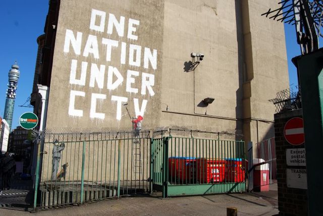 2008 "One Nation Under CCTV" - Banksy