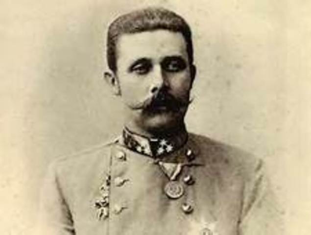Archduke Franz Ferdinand assassinated
