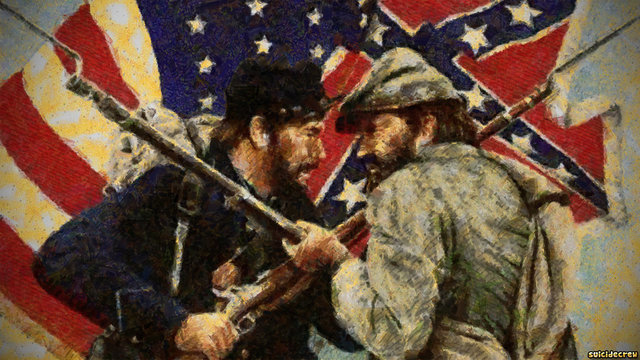 civil war between the north and south