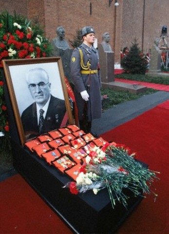 Yuri Andropov passes away