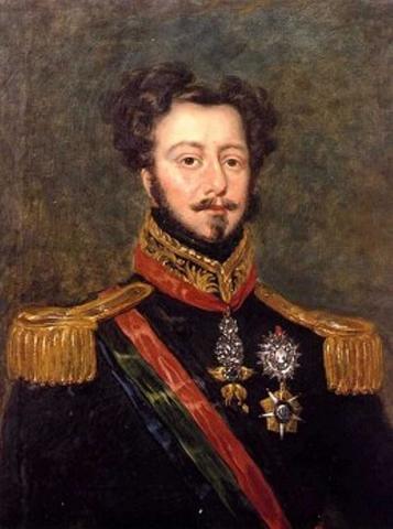 King Pedro declared independence