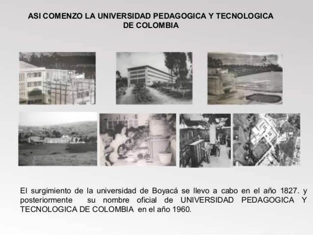 ETAPAS DE LA UNIVERSIDAD PEDAGÓGICA Y TECNOLÓGICA DECOLOMBIA Y LA TRANSFORMACIÓN DE LA REGIÓN