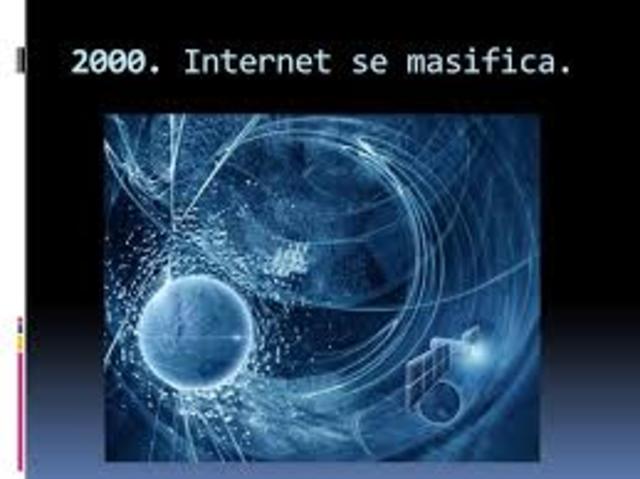 Internet se masifica.