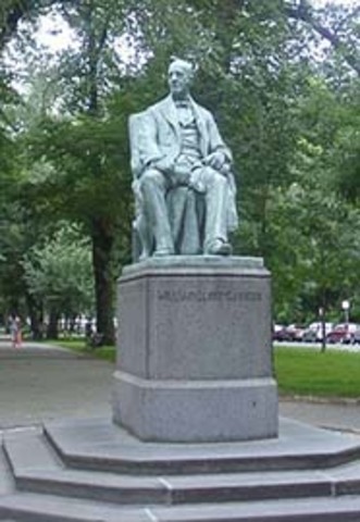 William Lloyd Garrison died