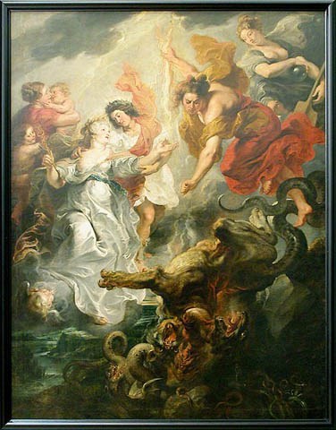 The Perfect Reconciliation of the Queen and her Son