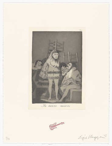 Ya tienen asiento / Now they are sitting well fromRecurrent Goya-Enrique Chagoya