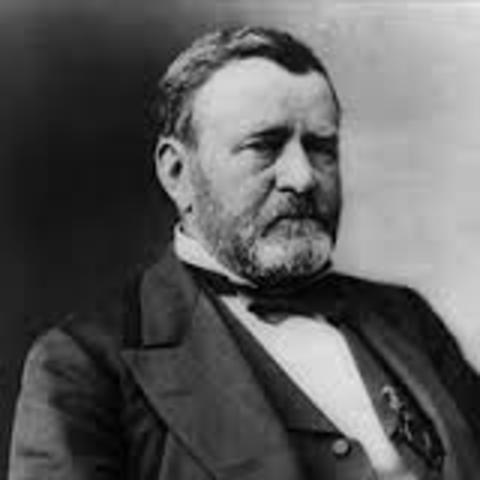 Ulysses S. Grant elected