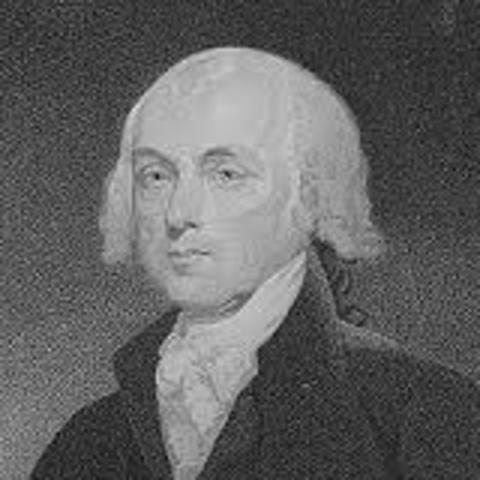 4th US President James Madison