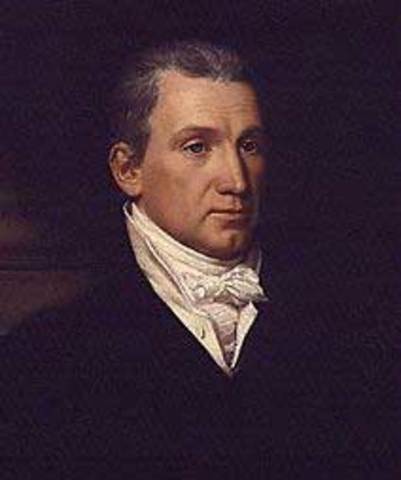 5th US President James Monroe