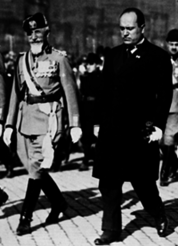 Mussolini Named the Prime Minister of Italy