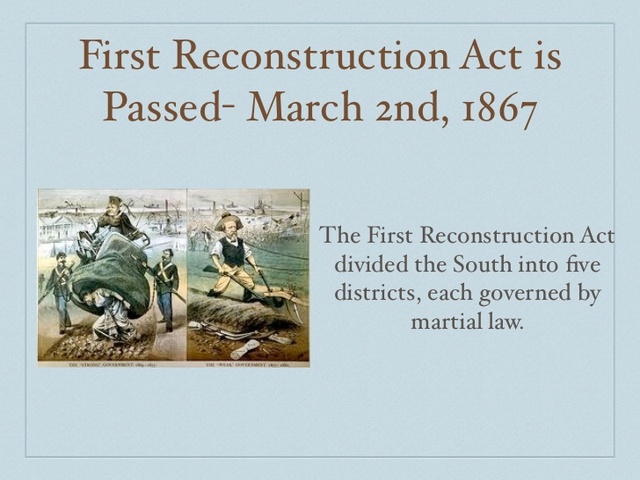 1st, 2nd, 3rd reconstruction acts
