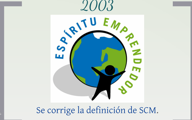 2003 SE CORRIGE LA DEFINICION DE SCM