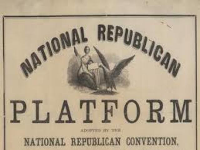 First Meeting of the Republican Party