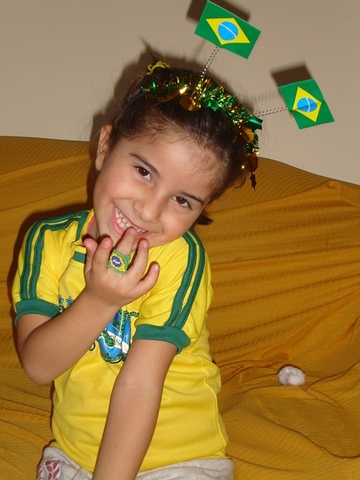 Copa do mundo na casa da vovó