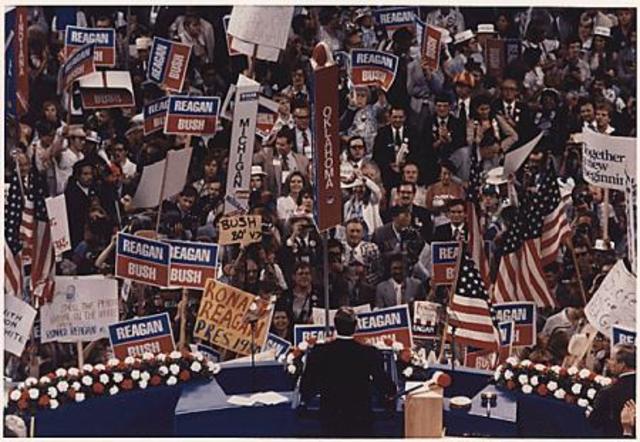 Election of Ronald Reagan