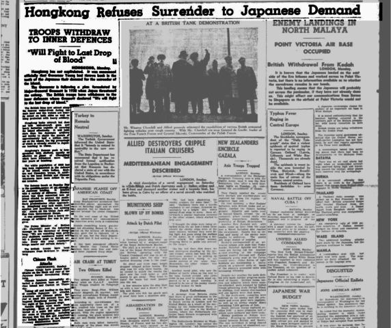 Japanese demand surrender but it was ignored