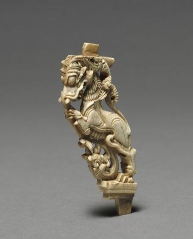Carved Ivory Bracket