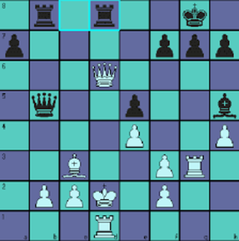 First Computer Game is a Chess sim. called TuroChamp
