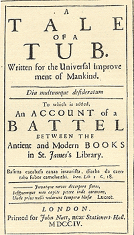 A Tale of a Tub by Jonathan Swift