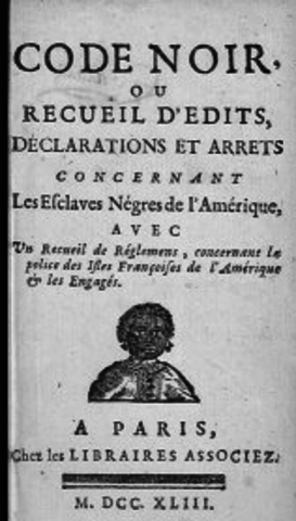 Mississippi enacts first Black Code