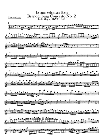 Bach "Brandenburg" Concertos