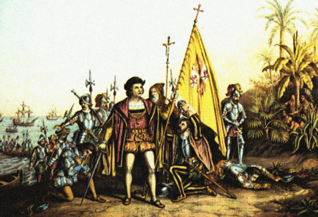 Christopher Columbus reached America