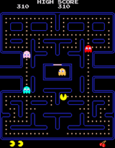 PacMan created, first game to focus on platforms and characters