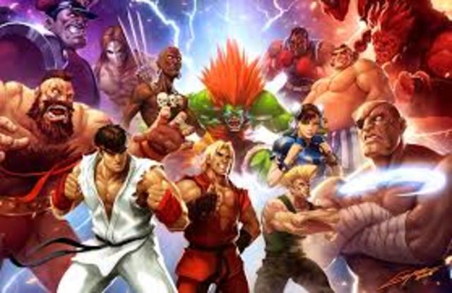 Capcom releases Street Fighter, bringing fighter games up to new heights.