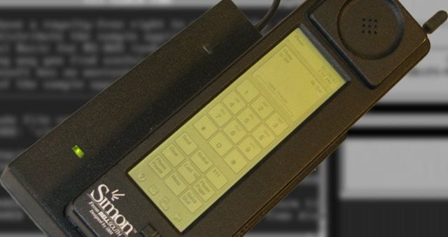 Quando surgiu o primeiro smartphone ?