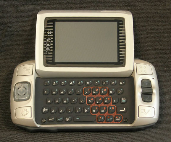 Aparecimento do Nokia Sidekick ll
