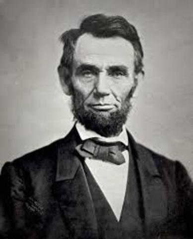 Lincoln is re-elected