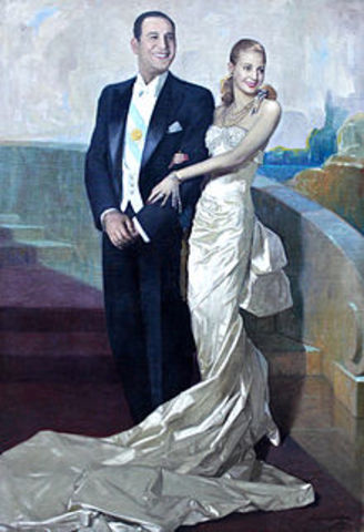married Juan Perón.