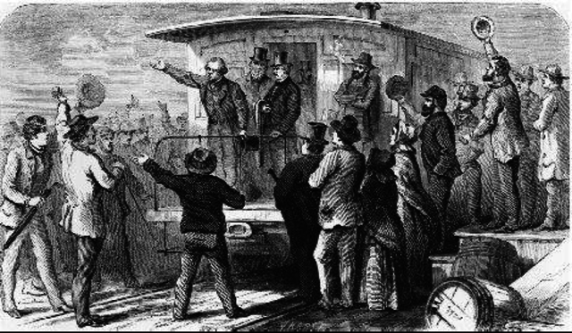 Johnson declares reconstruction complete