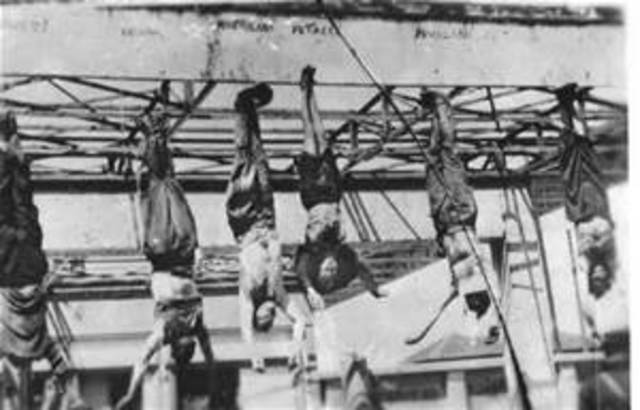 Mussolini’s assassination