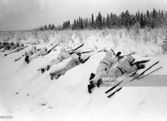 Stalin attacks Finland