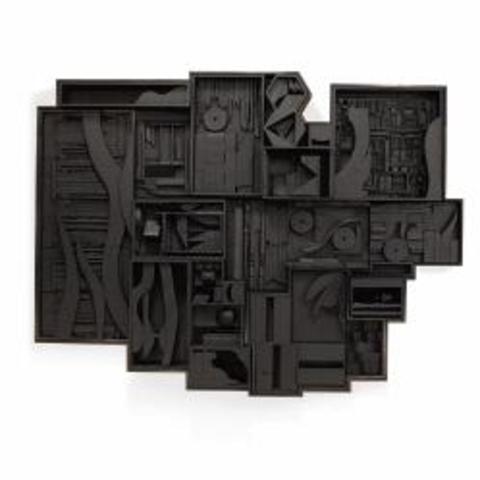 Night Zag Wall is created by Louise Nevelson
